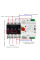 АВР EARU 4Р EAATS-A-CG-100-4P-220V 100А DIN автоматичне введення резерву 3-фазний 4-х полюсний